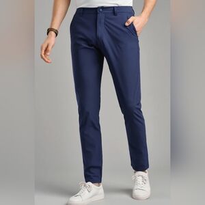 NWT Men's Rhone Slim Commuter Pants - Navy - sz 35 waist, 33 inseam